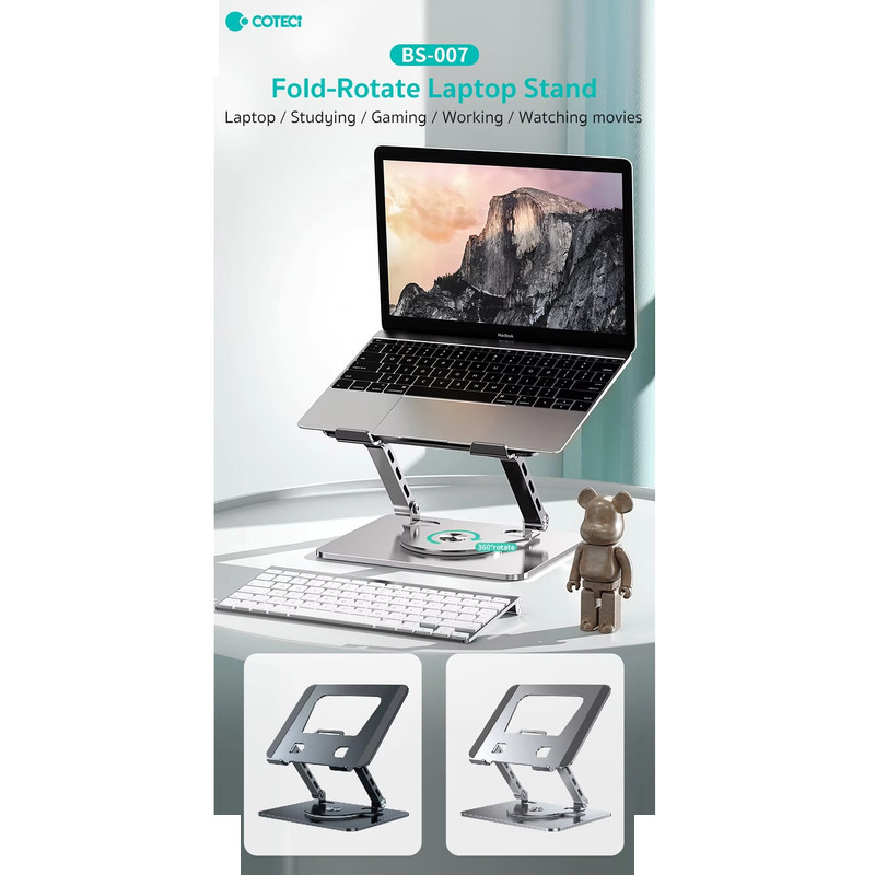پایه نگهدارنده لپ تاپ کوتتسی مدل BS-007 پایه نگهدارنده لپ تاپ کوتتسی مدل BS-007