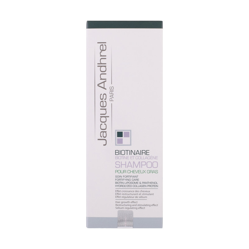 شامپو تقویت کننده مو ژاک آندرل پاریس مدل biotinaire حجم 200 میلی لیتر شامپو تقویت کننده مو ژاک آندرل پاریس مدل biotinaire حجم 200 میلی لیتر