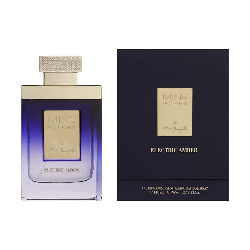 ادو پرفیوم مردانه مارک ژوزف مدل electric amber با رایحه خنک حجم 110 میلی لیتر ادو پرفیوم مردانه مارک ژوزف مدل electric amber با رایحه خنک حجم 110 میلی لیتر