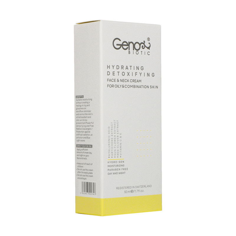 کرم آبرسان ژنوبایوتیک مدل Oily Detoxifing حجم 50 میلیلیتر کرم آبرسان ژنوبایوتیک مدل Oily Detoxifing حجم 50 میلیلیتر