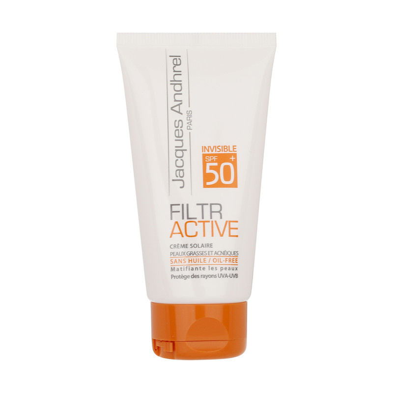 کرم ضد آفتاب بدون رنگ ژاک آندرل پاریس SPF 50 مدل FILTR ACTIVE مناسب پوست های چرب و مستعد آکنه حجم 50 میلیلیتر کرم ضد آفتاب بدون رنگ ژاک آندرل پاریس SPF 50 مدل FILTR ACTIVE مناسب پوست های چرب و مستعد آکنه حجم 50 میلیلیتر