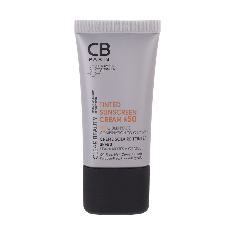 کرم ضد آفتاب رنگی سی بی پاریس SPF 50 مدل 01 مناسب پوست های چرب حجم 40 میلیلیتر کرم ضد آفتاب رنگی سی بی پاریس SPF 50 مدل 01 مناسب پوست های چرب حجم 40 میلیلیتر
