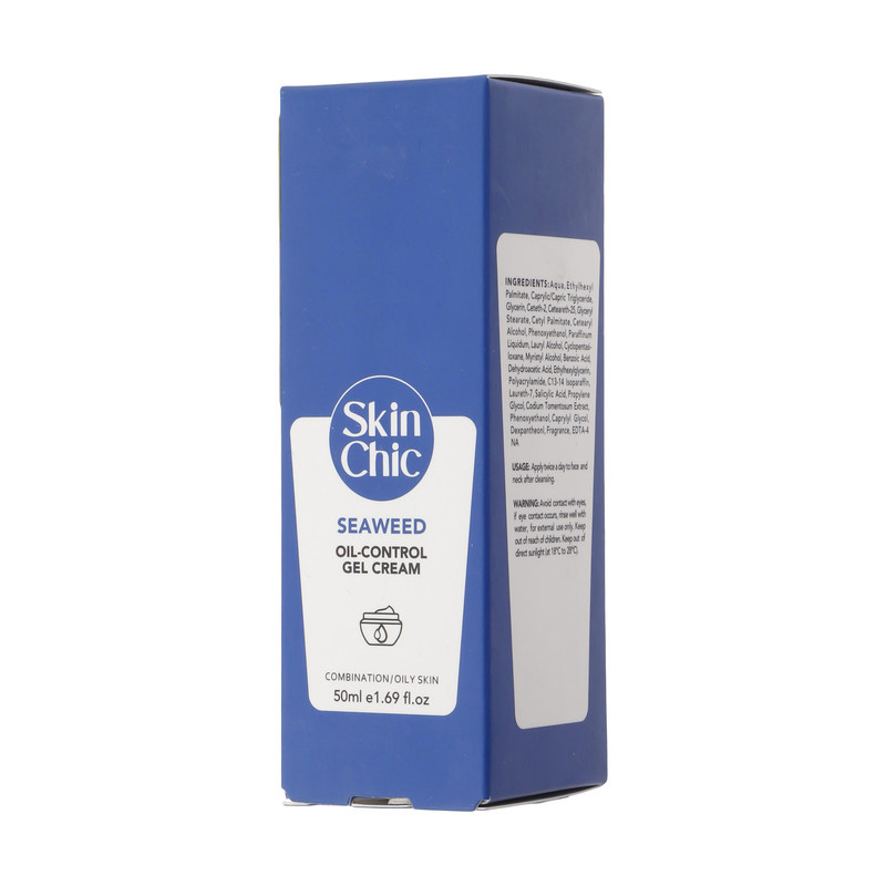 ژل کرم کنترل کننده چربی اسکین شیک مدل Seaweed حجم 50 میلی لیتر ژل کرم کنترل کننده چربی اسکین شیک مدل Seaweed حجم 50 میلی لیتر