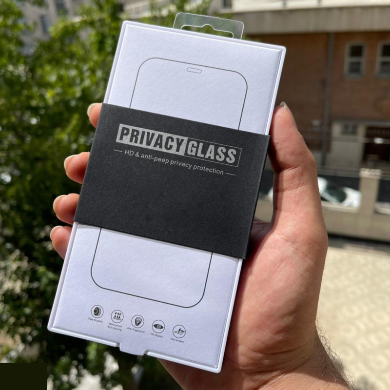 محافظ صفحه نمایش حریم شخصی کی زد دوو مدل Privacy مناسب برای گوشی موبایل اپل iPhone 15 Pro محافظ صفحه نمایش حریم شخصی کی زد دوو مدل Privacy مناسب برای گوشی موبایل اپل iPhone 15 Pro