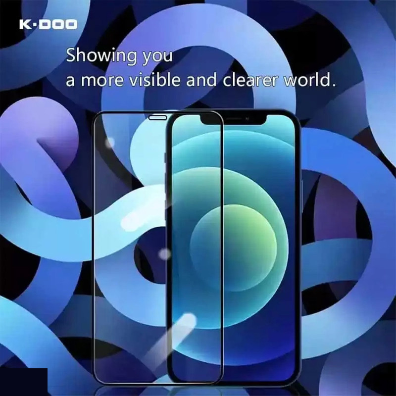 محافظ صفحه نمایش کی-دوو مدل Full-Glass مناسب برای گوشی موبایل اپل iPhone 13 Pro Max محافظ صفحه نمایش کی-دوو مدل Full-Glass مناسب برای گوشی موبایل اپل iPhone 13 Pro Max