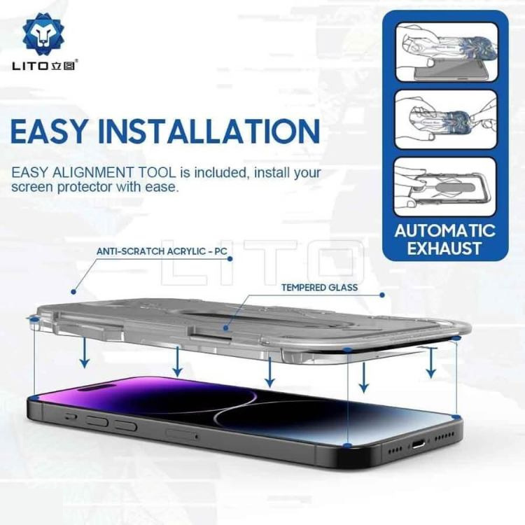محافظ صفحه نمایش گوشی لیتو مدل پرایوسی مناسب اپل iPhone 17 Pro Max محافظ صفحه نمایش گوشی لیتو مدل پرایوسی مناسب اپل iPhone 17 Pro Max
