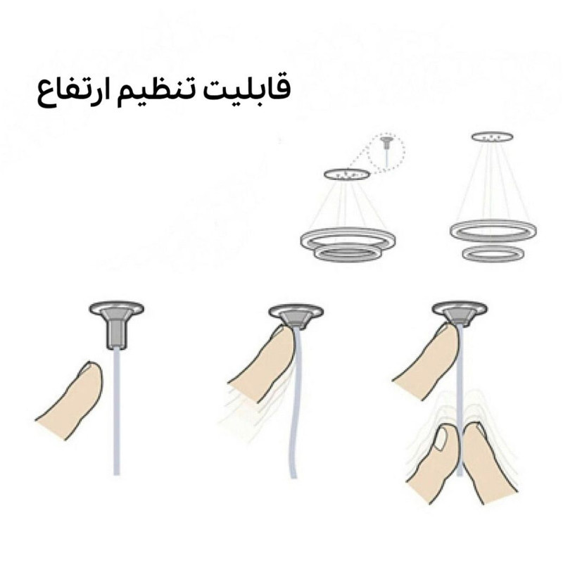 لوستر آویز مدرن نورازما مدل tudeli/square/vip لوستر آویز مدرن نورازما مدل tudeli/square/vip