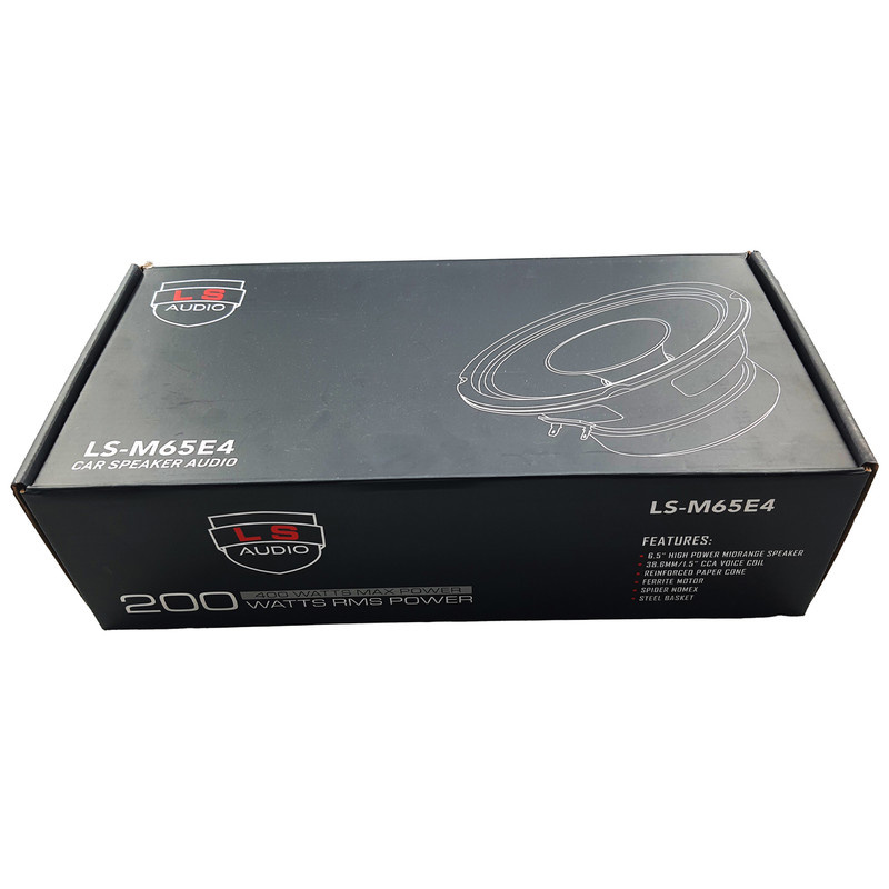 میدرنج خودرو ال اس آدیو مدل LS-M65E4 بسته دو عددی میدرنج خودرو ال اس آدیو مدل LS-M65E4 بسته دو عددی