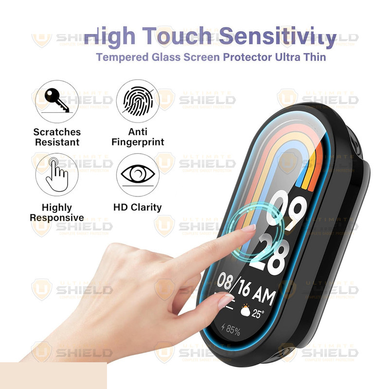 کاور آلتیمیت شیلد مدل Hard PC مناسب برای ساعت هوشمند شیائومی Mi band 10 12mm کاور آلتیمیت شیلد مدل Hard PC مناسب برای ساعت هوشمند شیائومی Mi band 10 12mm
