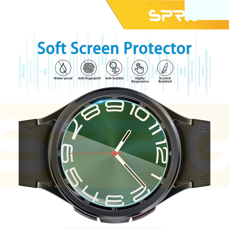کاور اسپریگ مدل SPG مناسب برای ساعت هوشمند سامسونگ Galaxy Watch 6 Classic 47mm به همراه محافظ صفحه نمایش کاور اسپریگ مدل SPG مناسب برای ساعت هوشمند سامسونگ Galaxy Watch 6 Classic 47mm به همراه محافظ صفحه نمایش