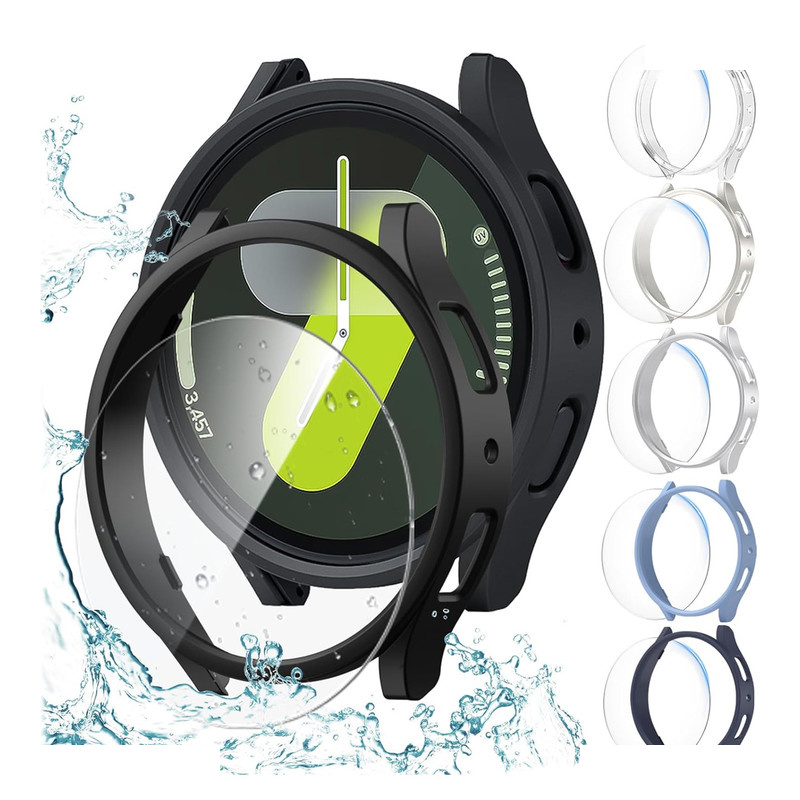 کاور ام گلس مدل PC Bumper MG مناسب برای ساعت هوشمند سامسونگ Galaxy Watch 7 40mm به همراه محافظ صفحه نمایش کاور ام گلس مدل PC Bumper MG مناسب برای ساعت هوشمند سامسونگ Galaxy Watch 7 40mm به همراه محافظ صفحه نمایش