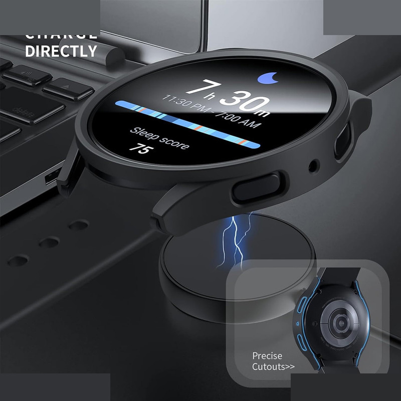 کاور ام گلس مدل PC Bumper MG مناسب برای ساعت هوشمند سامسونگ Galaxy Watch 7 44mm به همراه محافظ صفحه نمایش کاور ام گلس مدل PC Bumper MG مناسب برای ساعت هوشمند سامسونگ Galaxy Watch 7 44mm به همراه محافظ صفحه نمایش