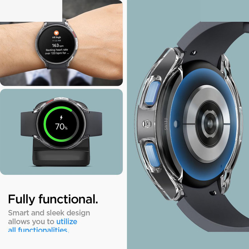 کاور زیرو مدل Soft TPU ZR مناسب برای ساعت هوشمند سامسونگ Galaxy Watch 7 44mm کاور زیرو مدل Soft TPU ZR مناسب برای ساعت هوشمند سامسونگ Galaxy Watch 7 44mm