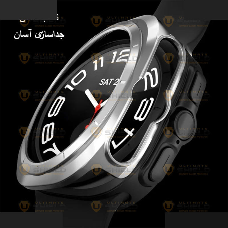کاور آلتیمیت شیلد مدل Ultra Protection UL مناسب برای ساعت هوشمند سامسونگ Galaxy Watch 7 Ultra 47mm کاور آلتیمیت شیلد مدل Ultra Protection UL مناسب برای ساعت هوشمند سامسونگ Galaxy Watch 7 Ultra 47mm