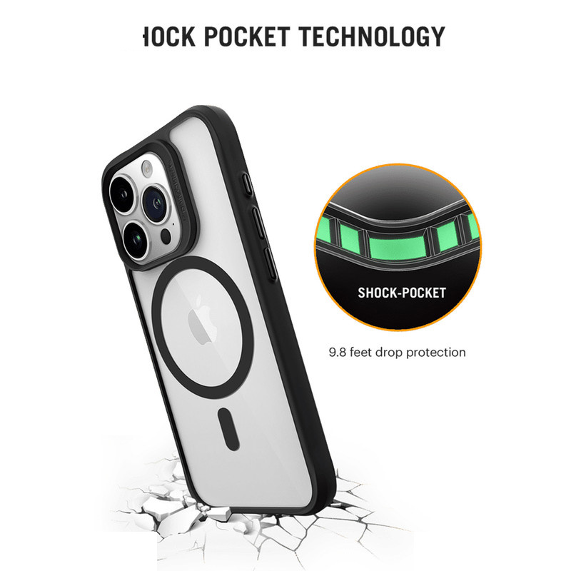 کاور زیرو مدل Magsafe Border مناسب برای گوشی موبایل اپل iPhone 16 Pro کاور زیرو مدل Magsafe Border مناسب برای گوشی موبایل اپل iPhone 16 Pro