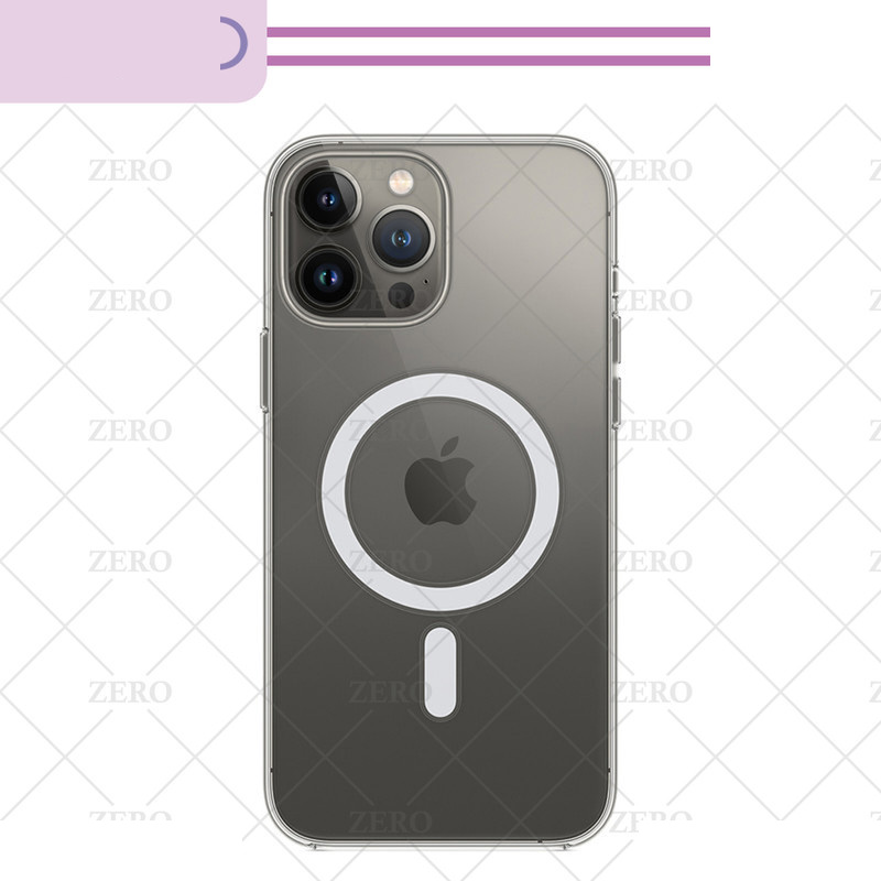 کاور زیرو مدل Clear Magsafe مناسب برای گوشی موبایل اپل Iphone 13 Pro کاور زیرو مدل Clear Magsafe مناسب برای گوشی موبایل اپل Iphone 13 Pro