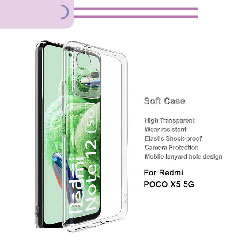 کاور زیرو مدل Clear مناسب برای گوشی موبایل شیائومی Poco X5 5G / Redmi Note 12 5G کاور زیرو مدل Clear مناسب برای گوشی موبایل شیائومی Poco X5 5G / Redmi Note 12 5G