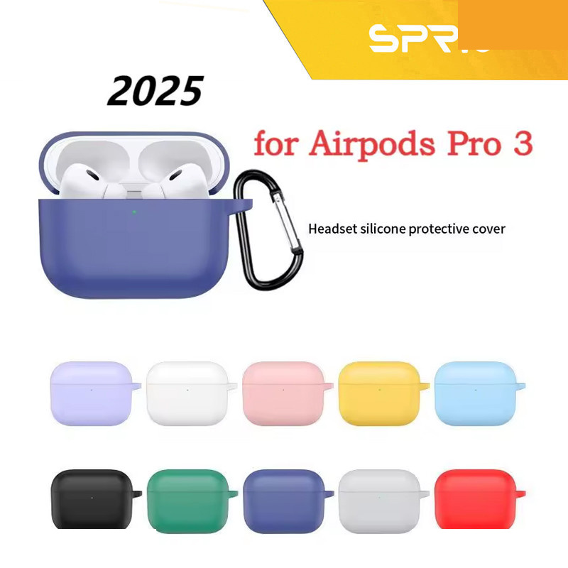 کاور اسپریگ مدل Silicone-SP مناسب برای کیس هدفون بی سیم ایرپاد Airpods pro 3 کاور اسپریگ مدل Silicone-SP مناسب برای کیس هدفون بی سیم ایرپاد Airpods pro 3