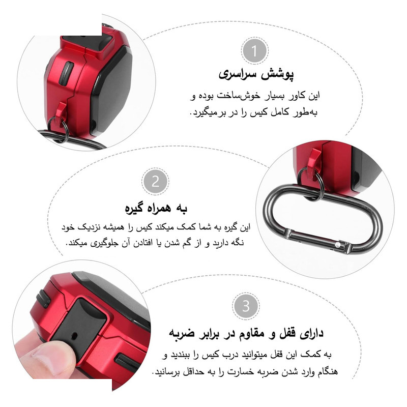 کاور زیرو مدل EggShell ZR مناسب برای کیس سامسونگ Galaxy Buds FE کاور زیرو مدل EggShell ZR مناسب برای کیس سامسونگ Galaxy Buds FE