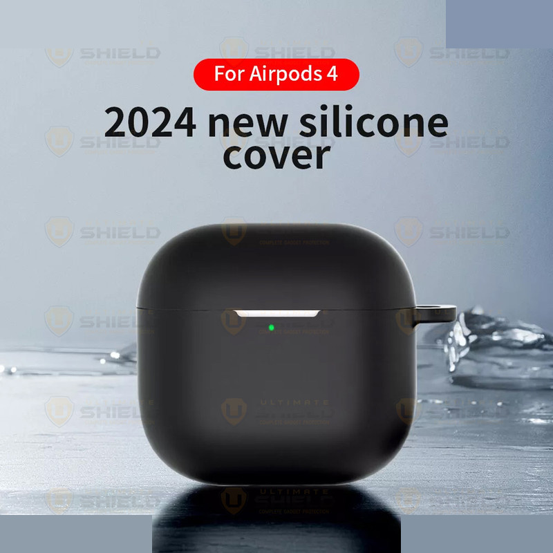 کاور آلتیمیت شیلد مدل Silicon UL مناسب برای کیس اپل AirPods 4 کاور آلتیمیت شیلد مدل Silicon UL مناسب برای کیس اپل AirPods 4