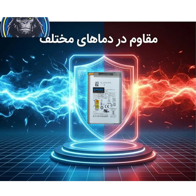 باتری موبایل اپیکوی مدل Gorillong Irj ظرفیت 4500 میلی آمپر ساعت سازگار با گوشی موبایل سامسونگ Galaxy M52 باتری موبایل اپیکوی مدل Gorillong Irj ظرفیت 4500 میلی آمپر ساعت سازگار با گوشی موبایل سامسونگ Galaxy M52