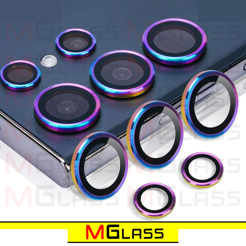 محافظ لنز دوربین ام گلس مدل Colorful Ring MG مناسب برای گوشی موبایل سامسونگ Galaxy S22 Ultra محافظ لنز دوربین ام گلس مدل Colorful Ring MG مناسب برای گوشی موبایل سامسونگ Galaxy S22 Ultra