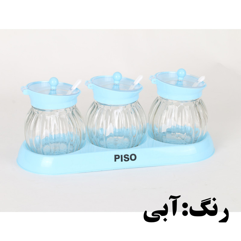 ست جای ادویه 7 پارچه پیسو کد KJ-22 ست جای ادویه 7 پارچه پیسو کد KJ-22