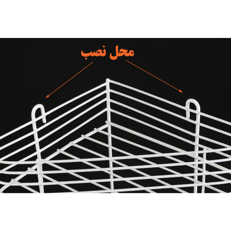 قفسه حمام پیسو مدل JV-2 قفسه حمام پیسو مدل JV-2