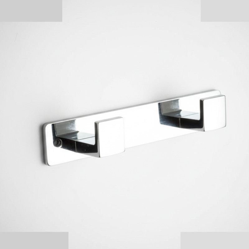 آویز لباس دلفین مدل دو شاخه مستطیلی چسبی کد Org-2