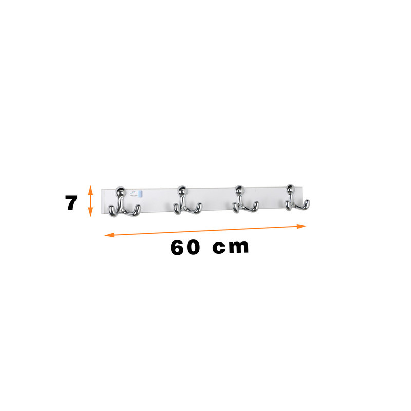 آویز لباس دلفین مدل B3-4-w آویز لباس دلفین مدل B3-4-w