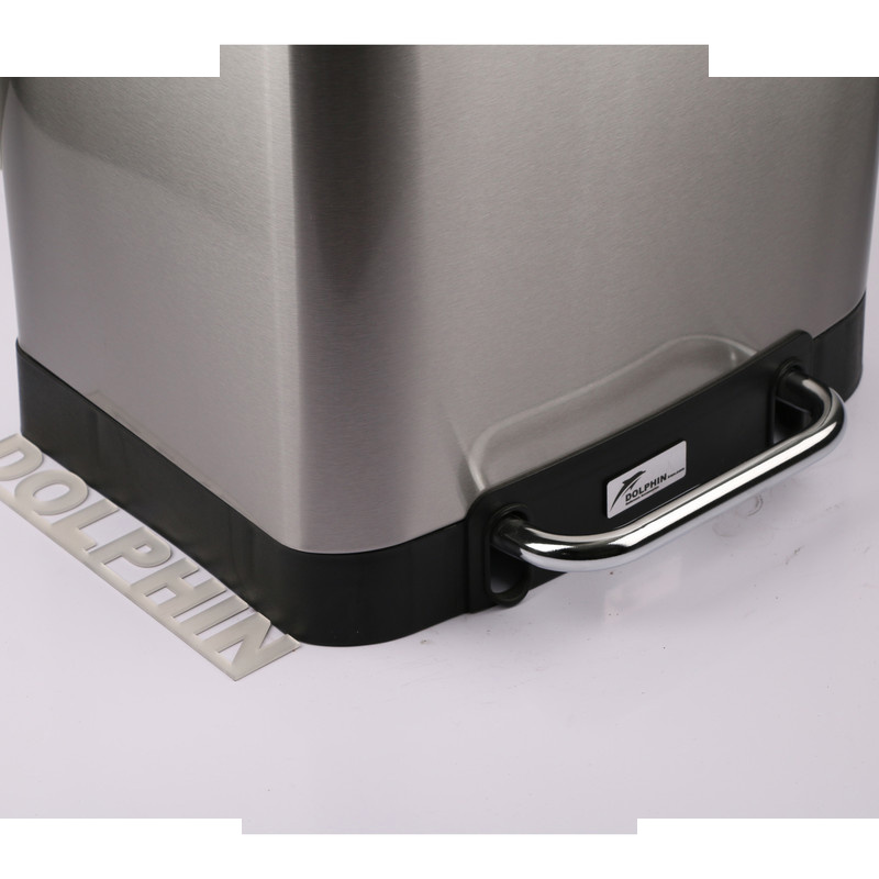 سطل زباله پدالی دلفین مدل Pr-30ltr-ss سطل زباله پدالی دلفین مدل Pr-30ltr-ss