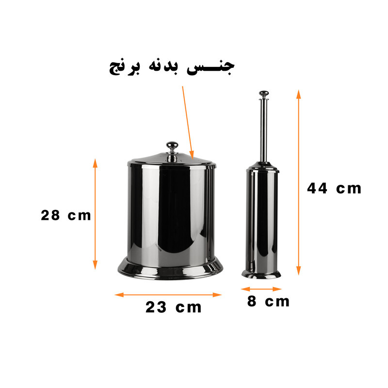 ست سطل و فرچه دلفین مدل Kh-stl ست سطل و فرچه دلفین مدل Kh-stl