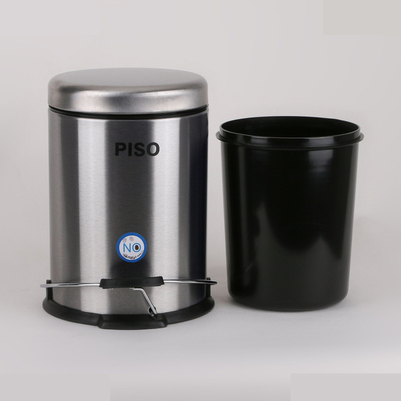 سطل زباله پدالی پیسو مدل SS-3 ظرفیت 3 لیتر سطل زباله پدالی پیسو مدل SS-3 ظرفیت 3 لیتر