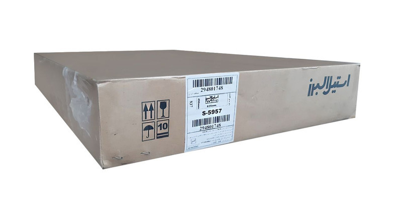 اجاق گاز صفحه ای پنج شعله استیل البرز مدل S5957 اجاق گاز صفحه ای پنج شعله استیل البرز مدل S5957