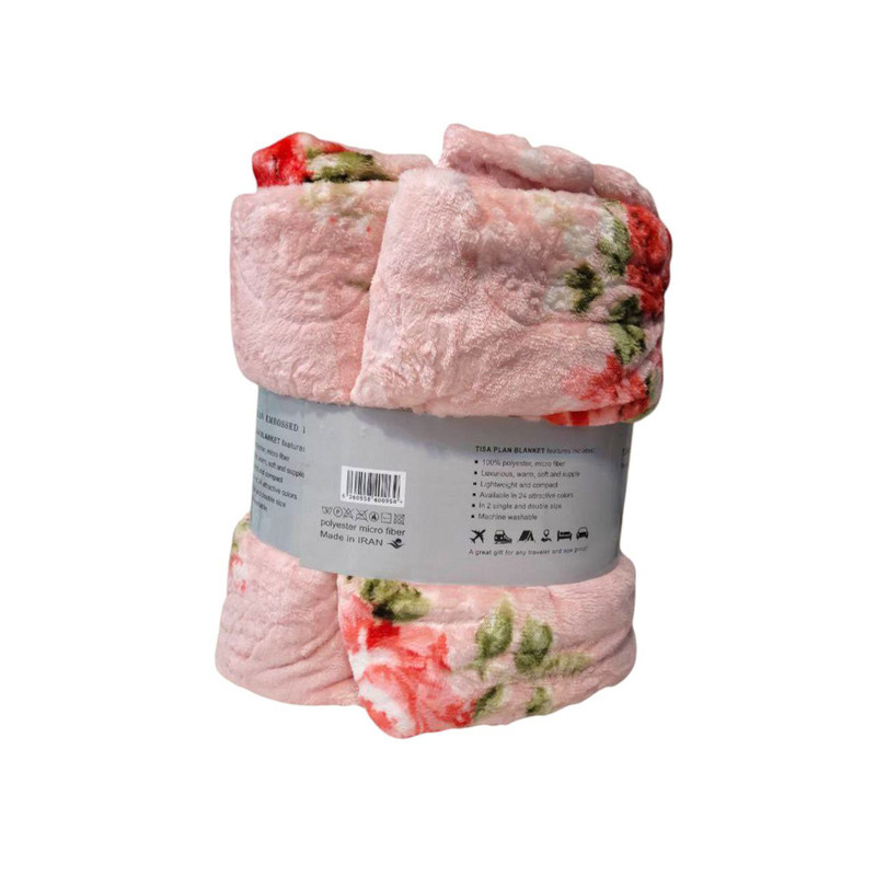 پتو مسافرتی دونفره تیسا مدل لایف سایز 220x200 سانتی متر پتو مسافرتی دونفره تیسا مدل لایف سایز 220x200 سانتی متر