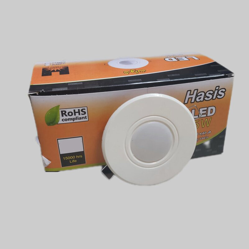 پنل ال ای دی 5 وات حسیس مدل RoHs بسته 10 عددی پنل ال ای دی 5 وات حسیس مدل RoHs بسته 10 عددی