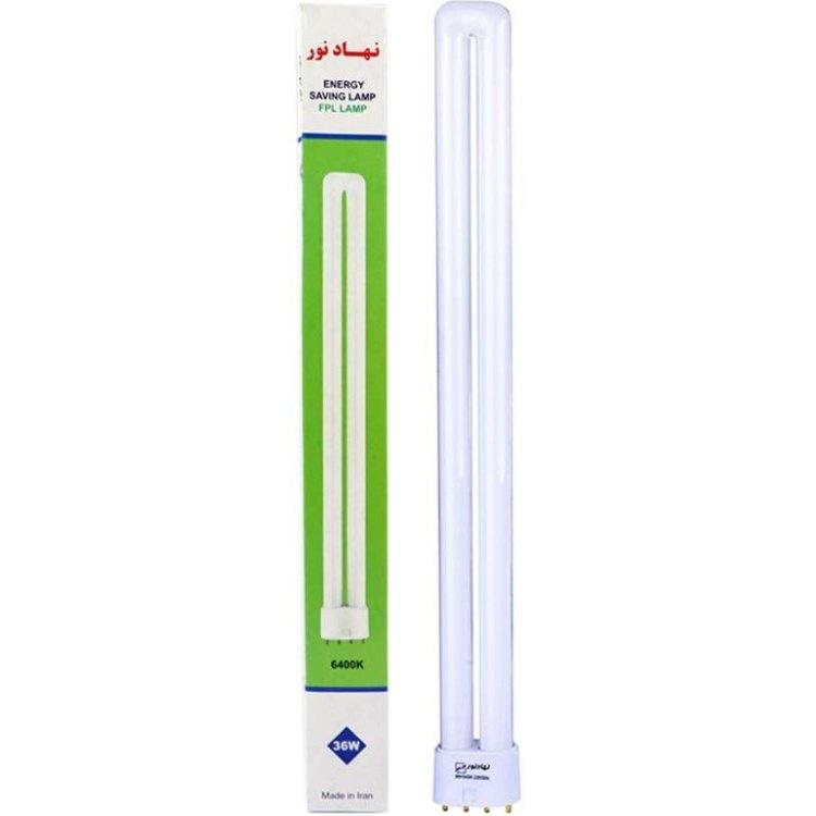 لامپ اف پی ال 36 وات نهاد نور مدل PLL پایه 2G11 لامپ اف پی ال 36 وات نهاد نور مدل PLL پایه 2G11