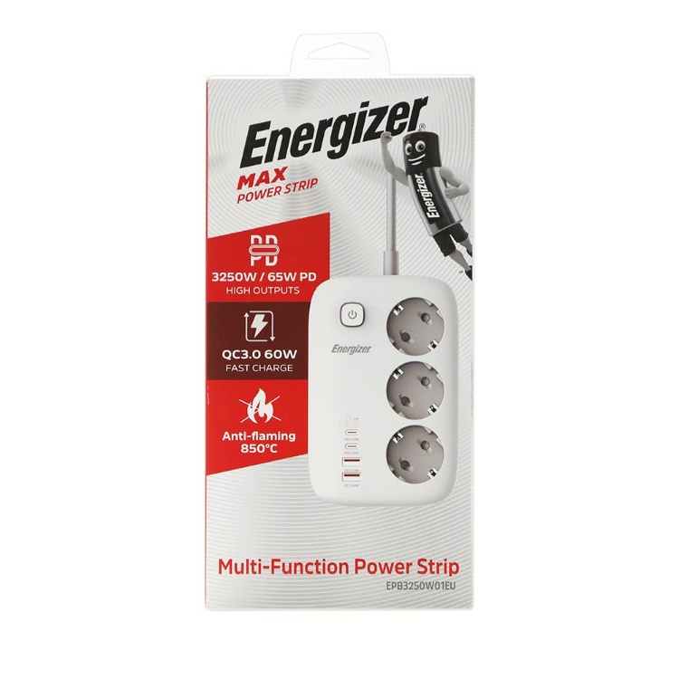 چندراهی برق انرجایزر مدل EPB 3250W00 EU چندراهی برق انرجایزر مدل EPB 3250W00 EU