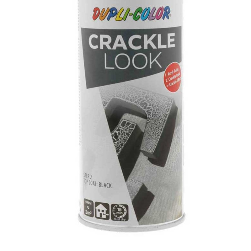 اسپري رنگ ترک مشکي دوپلي کالر مدل CRACKLE LOOK حجم 400 میلی لیتر اسپري رنگ ترک مشکي دوپلي کالر مدل CRACKLE LOOK حجم 400 میلی لیتر