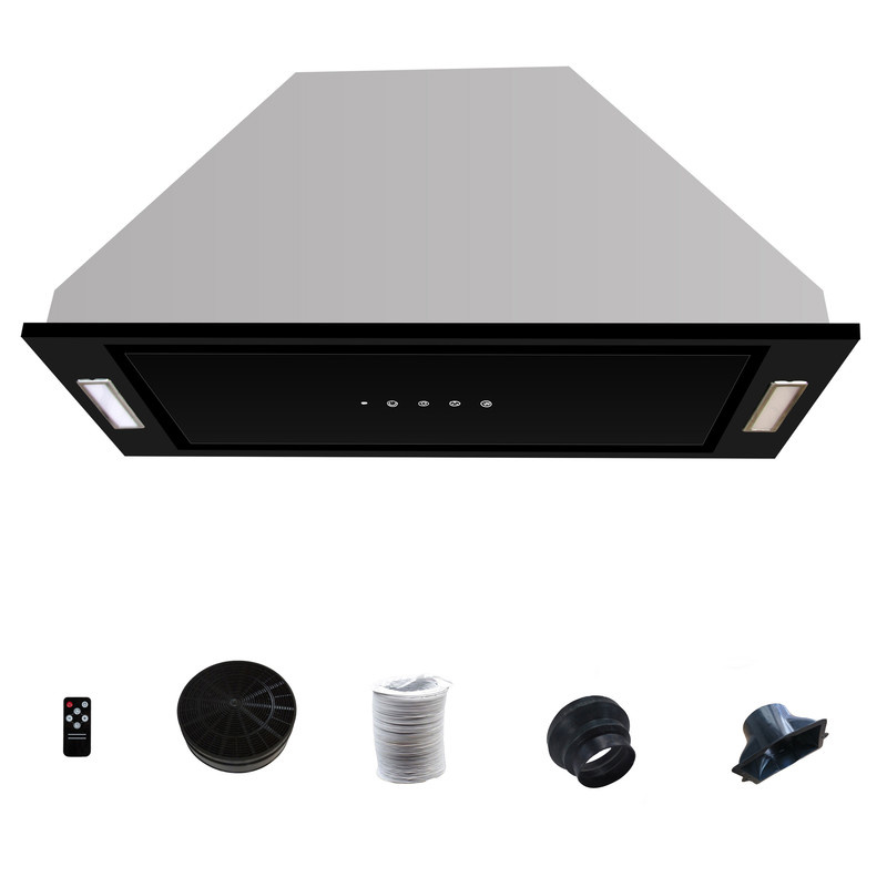 هود مخفی پرایم مدل کف شیشه در باز شو HT800 سایز 70 هود مخفی پرایم مدل کف شیشه در باز شو HT800 سایز 70