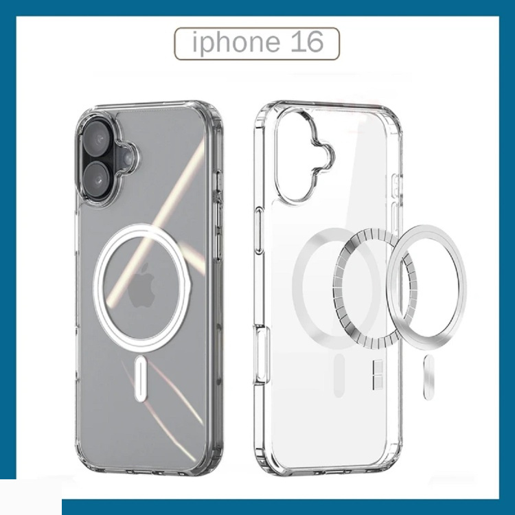 کاور گوشی موبایل مدل مگ سیف کد Magsafe مناسب برای اپل iPhone 16 کاور گوشی موبایل مدل مگ سیف کد Magsafe مناسب برای اپل iPhone 16