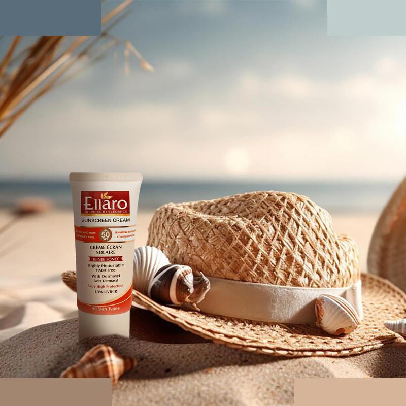 کرم ضد آفتاب رنگی الارو مدل SPF50 مناسب انواع پوست تحت لیسانس حجم 50 میلی لیتر کرم ضد آفتاب رنگی الارو مدل SPF50 مناسب انواع پوست تحت لیسانس حجم 50 میلی لیتر