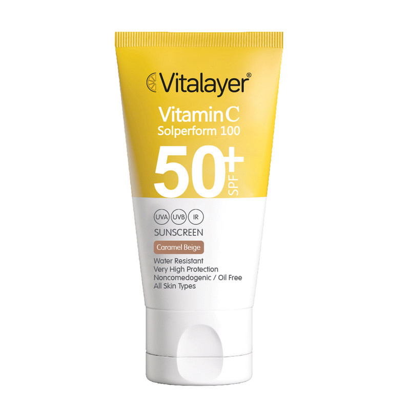 کرم ضد آفتاب رنگی ویتالیر، SPF 50، مدل CB، مناسب انواع پوست با تنالیته متوسط و حجم 40 میلیلیتر کرم ضد آفتاب رنگی ویتالیر، SPF 50، مدل CB، مناسب انواع پوست با تنالیته متوسط و حجم 40 میلیلیتر