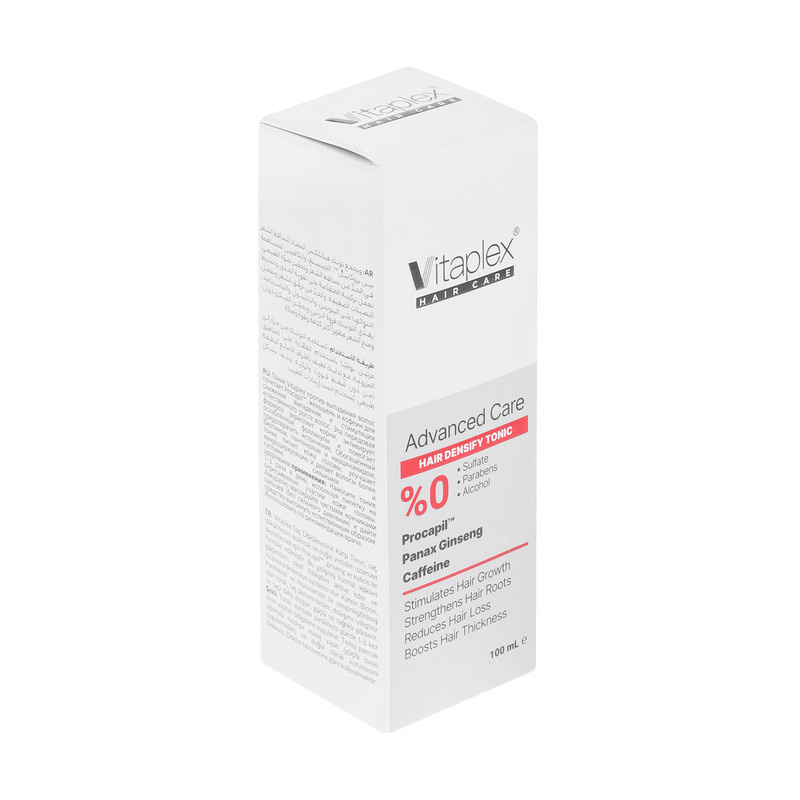 تونیک ضد ریزش مو ویتاپلکس مدل Advanced Care حجم 100 میلی لیتر تونیک ضد ریزش مو ویتاپلکس مدل Advanced Care حجم 100 میلی لیتر