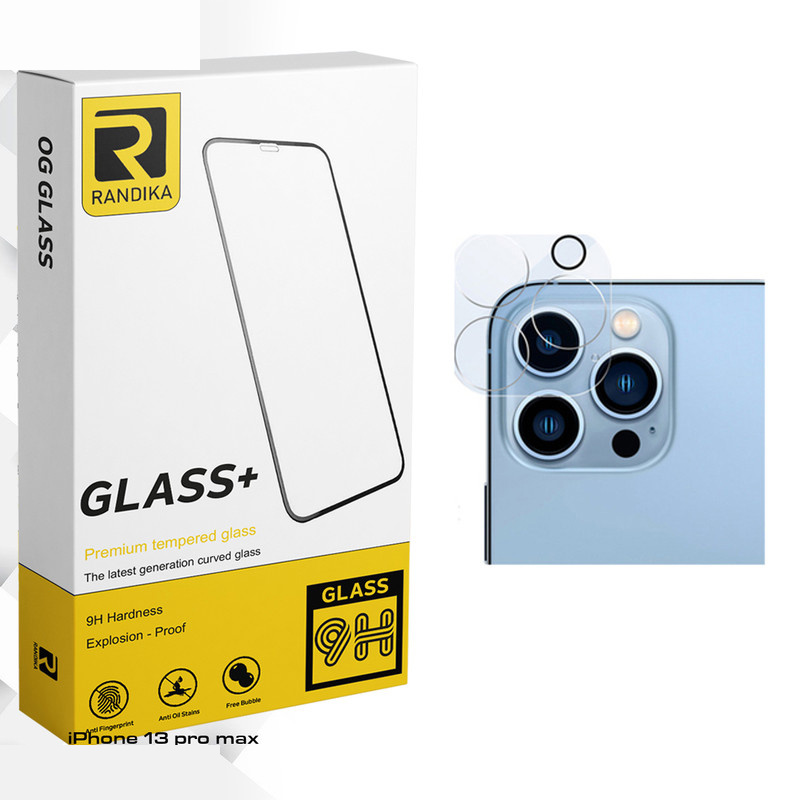 محافظ لنز گوشی راندیکا مدل Randika Glass FLL مناسب برای گوشی موبایل اپل iPhone 13 pro max محافظ لنز گوشی راندیکا مدل Randika Glass FLL مناسب برای گوشی موبایل اپل iPhone 13 pro max