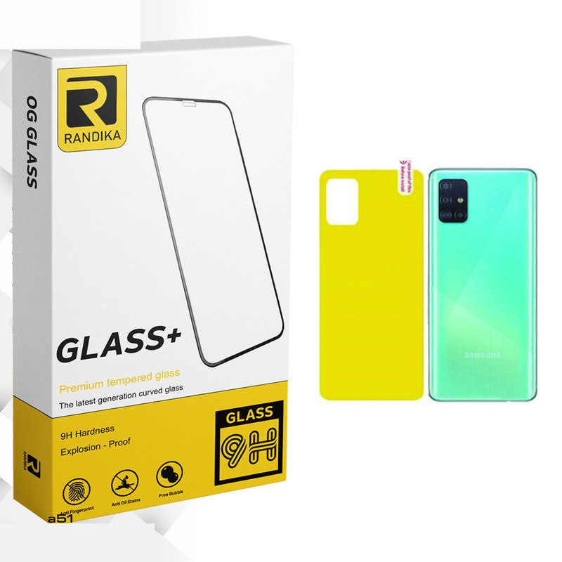 محافظ پشت گوشی راندیکا مدل GLD مناسب برای گوشی موبایل سامسونگ Galaxy A51 محافظ پشت گوشی راندیکا مدل GLD مناسب برای گوشی موبایل سامسونگ Galaxy A51
