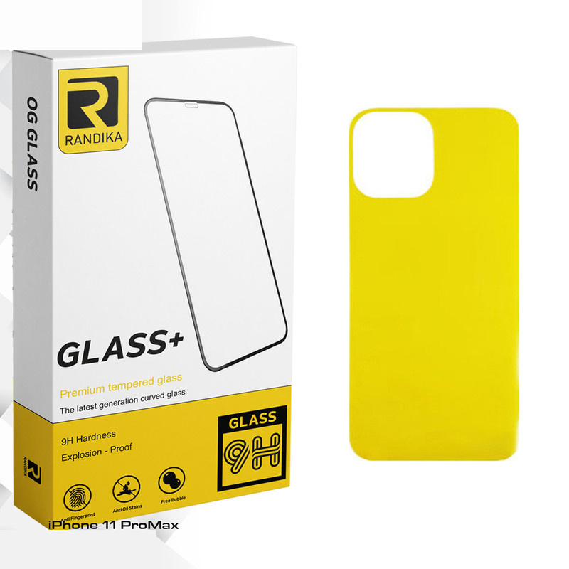 محافظ پشت گوشی راندیکا مدل Randika Glass FLL مناسب برای گوشی موبایل اپل iPhone 11 ProMax محافظ پشت گوشی راندیکا مدل Randika Glass FLL مناسب برای گوشی موبایل اپل iPhone 11 ProMax