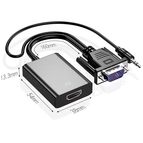 مبدل VGA به HDMI ایلون مدل CV1000 مبدل VGA به HDMI ایلون مدل CV1000