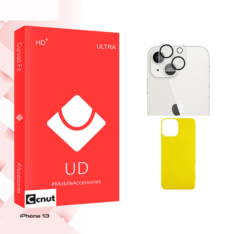 محافظ پشت گوشی کوکونات مدل UD Ultra FLL مناسب برای گوشی موبایل اپل iPhone 13 به همراه محافظ لنز دوربین محافظ پشت گوشی کوکونات مدل UD Ultra FLL مناسب برای گوشی موبایل اپل iPhone 13 به همراه محافظ لنز دوربین