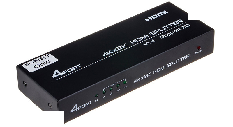 اسپلیتر 1 به 4 HDMI مدل HD-4K104 اسپلیتر 1 به 4 HDMI مدل HD-4K104